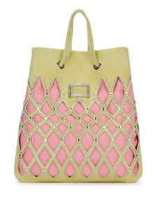 Roger Vivier сумка-тоут Queeny, зеленый