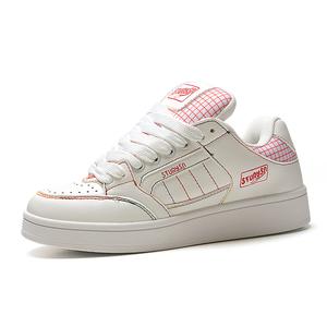 STUR YSN Износостойкие и легкие низкие кроссовки для скейтбординга женские, белые, радужно-белые