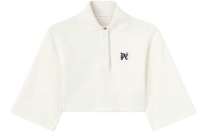 Рубашка поло женская белая Palm Angels