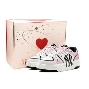 MLB Кроссовки Chunky Liner, легкие и дышащие, низкие, для скейтбординга, унисекс, розовые