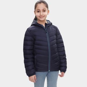 Сверхлегкая пуховая куртка для девочек Rokka&Rolla, которую можно сложить и убрать, sky