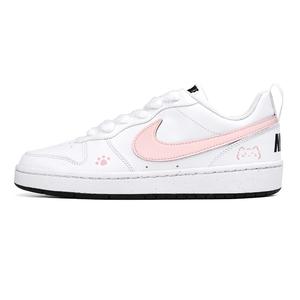 Nike Court Borough низкие скейтерские кроссовки pink детские