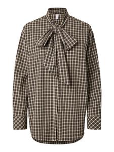 Блузка 'YASCarlina' в цветах Brown, Chocolate, Cappuccino