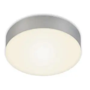 Настольная лампа Flame с LED-модулем Briloner Leuchten, серебристый