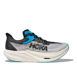 Унисекс беговые кроссовки ROCKET X 1 Hoka, черный/белый