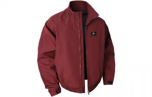 Куртка Unisex Lapel Moderate ZIAREL, maroon[removable logo]