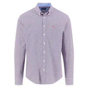 Рубашка с длинным рукавом Fynch Hatton 15085480, фиолетовый