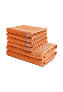 Набор полотенец Ross Selection, 6 штук, оранжевый