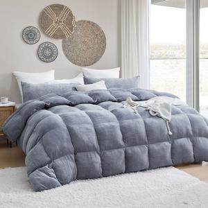 Boi He Thick — комплект одеял большого размера Coma Inducer Byourbed, цвет Silver Gray