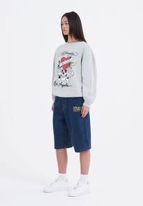 Джинсовые шорты BORN WILD  Ed Hardy, синий деним