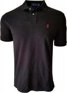 Polo Ralph Lauren мужская модель PS200, Black (Red Pony)