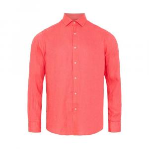 Рубашка с длинным рукавом Sea Ranch Bastian Linen, розовый