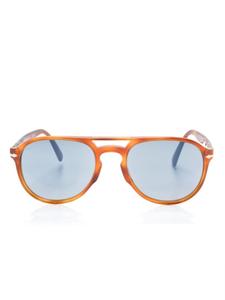 Persol солнцезащитные очки-пилоты, коричневый