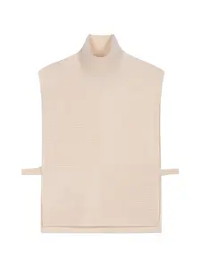 Вязаный топ в стиле "оттоман" Bompard, бежевый