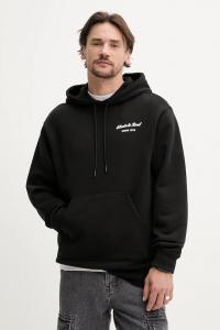 Хлопковая толстовка Hugo, черный