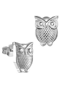 Teenie-Weenie Серьги-гвоздики из серебра 925 пробы, приблизительно 0,9 см x 1,1 см