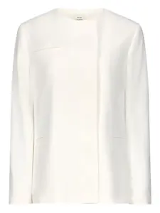 Куртка Bono асимметричного кроя с карманами Loulou De Saison, белый