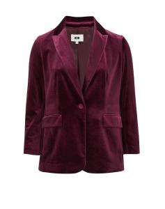 Блейзер WE Fashion, баклажановый