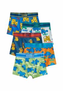 Боксеры 5 PACK Next, синий