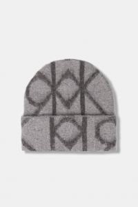 Шапка из смесовой шерсти Calvin Klein, серый