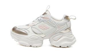 Кроссовки женские толстые низкие Woos Bobo, золотой