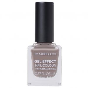 Лак для ногтей sweet almond nail colour Korres, nr. 95 stone grey, объем 11 мл