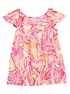 Летнее платье свободного покроя 34VAGV010 United Colors Of Benetton, розовый