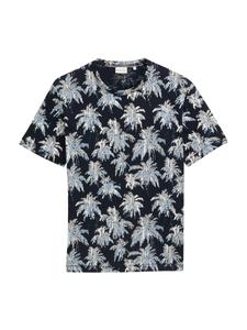 Футболка TOM TAILOR, marine blue/Light blue