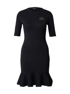 Вязаное платье ARMANI EXCHANGE, черный