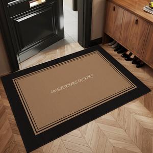 Budis Ковер 100х120 см для прихожей в античном стиле, грязеотталкивающий, нескользящий, износостойкий