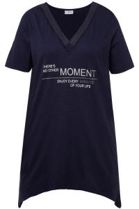 Футболка MIAMODA Shirt, морской синий