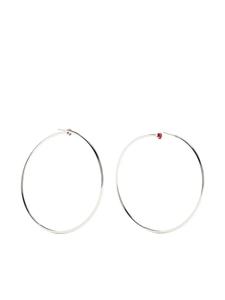 Justine Clenquet серьги Justin, серебряный