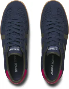 JACK & JONES Men's Smart Casual Jfwmambo Mesh Special, синий