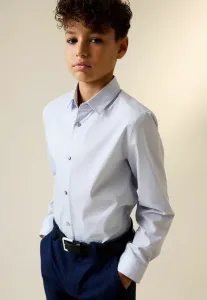 Рубашка с длинным рукавом в классическом стиле Next, Light Blue