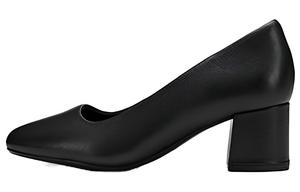 Туфли на высоком каблуке женские черные Clarks