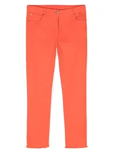 Узкие брюки Stella Mccartney Kids, оранжевый