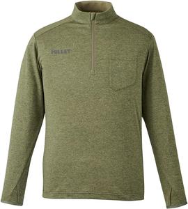 Мужская футболка с длинным рукавом MILLET Mountain Inner Aira II на молнии MIV01980