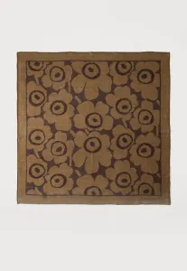 Платок унисекс kuittaus unikko Marimekko, Beige/Dark Brown