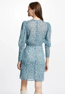 Платье с абстрактным принтом Morgan, Blue