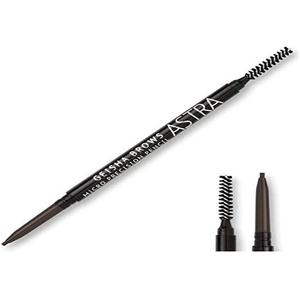 Geisha Brows Micro Precision коричневый карандаш, Astra