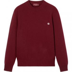 Кашемировый свитер мужской GUCCI, красный