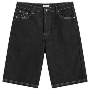 Джинсовые шорты доктора Pop Trading Company, черный denim