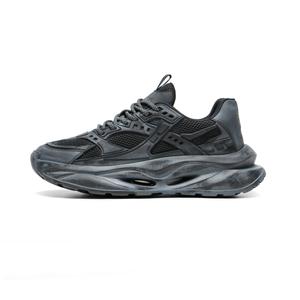 Износостойкие дышащие низкие кроссовки для увеличения роста, мужские Meixi, Glacier Wind Blue