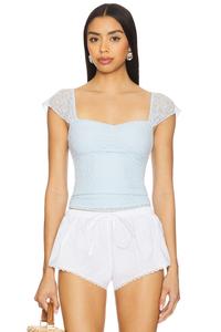 Топ Kendall от More To Come, baby blue