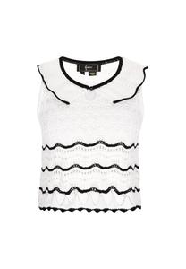 Вязаный топ faina Fashion Look, от белого