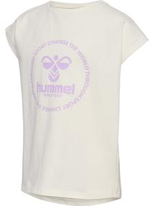 Hummel Детская спортивная футболка "Hmljumpy T-Shirt S/S" бежевого цвета