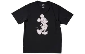 UNIQLO Футболка унисекс, цвет Black