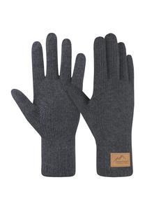 Перчатки без пальцев из мериносовой шерсти anula Normani, серый