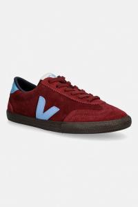 Замшевые кроссовки volley suede Veja, бордовый