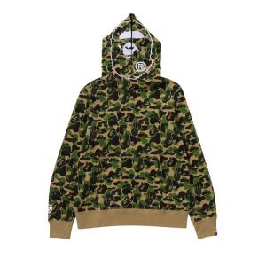 Худи BAPE ABC Camo 2nd Ape Pullover Hoodie, Green
